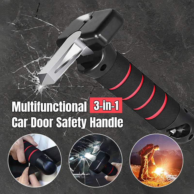 🔥🚗Multifunctional 3-in-1 Car Door Safety Handle –A Handy Upgrade for Family Cars ✨