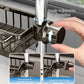 🧽🚰Faucet‑Mounted Sink‑Sponge‑Holder | Tool‑Free Install, Removable‑Drip‑Tray & Side‑Hook🏠