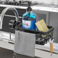 🧽🚰Faucet‑Mounted Sink‑Sponge‑Holder | Tool‑Free Install, Removable‑Drip‑Tray & Side‑Hook🏠