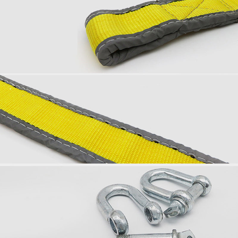 📢📢50% OFF !! ⏰8-Ton Tow Rope with U-Shackle Hooks
