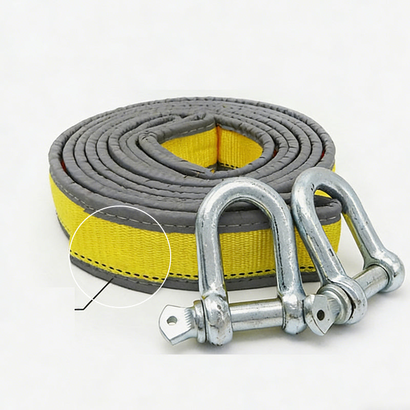 📢📢50% OFF !! ⏰8-Ton Tow Rope with U-Shackle Hooks