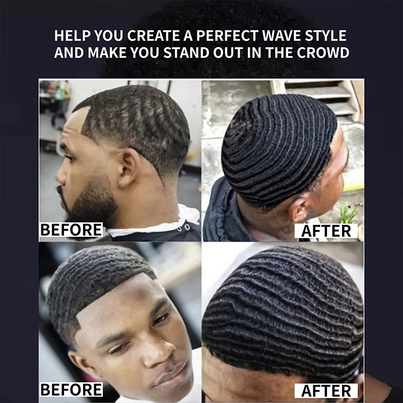 🌊💈✨Wave Pomade Medium Hold Water Based High Shine Hair Wax