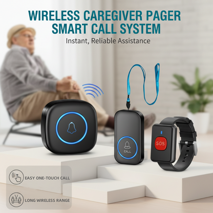 Wireless Caregiver Pager Smart Call System