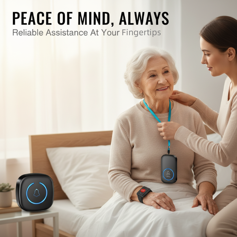 Wireless Caregiver Pager Smart Call System