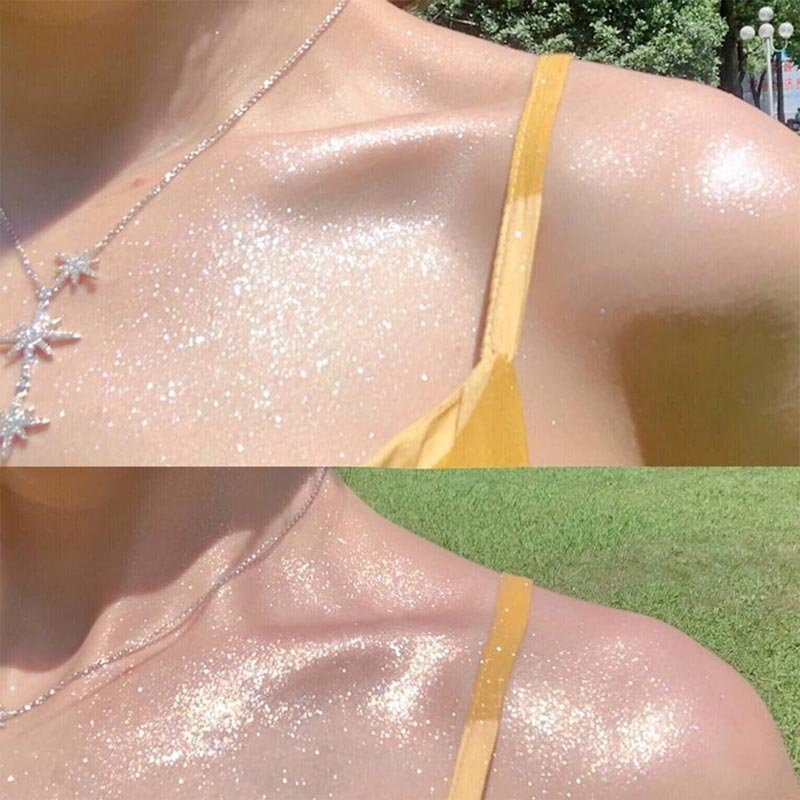 Brightening and Highlighting Body Powder Spray