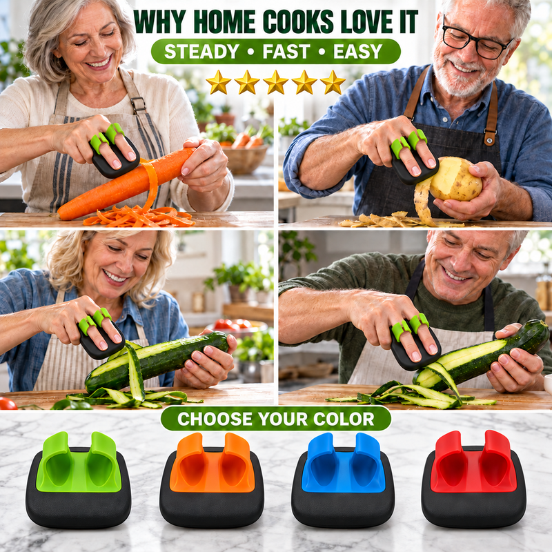 🥕 Two-Finger Vegetable Peeler | Buy 1 & Get 1 Free