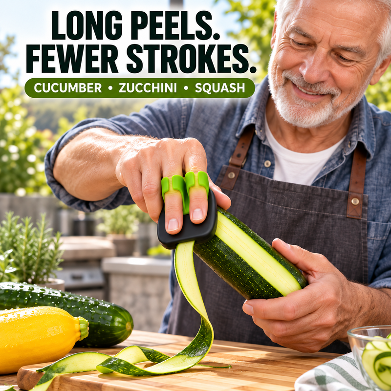🥕 Two-Finger Vegetable Peeler | Buy 1 & Get 1 Free