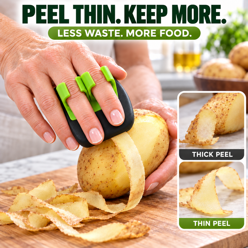 🥕 Two-Finger Vegetable Peeler | Buy 1 & Get 1 Free