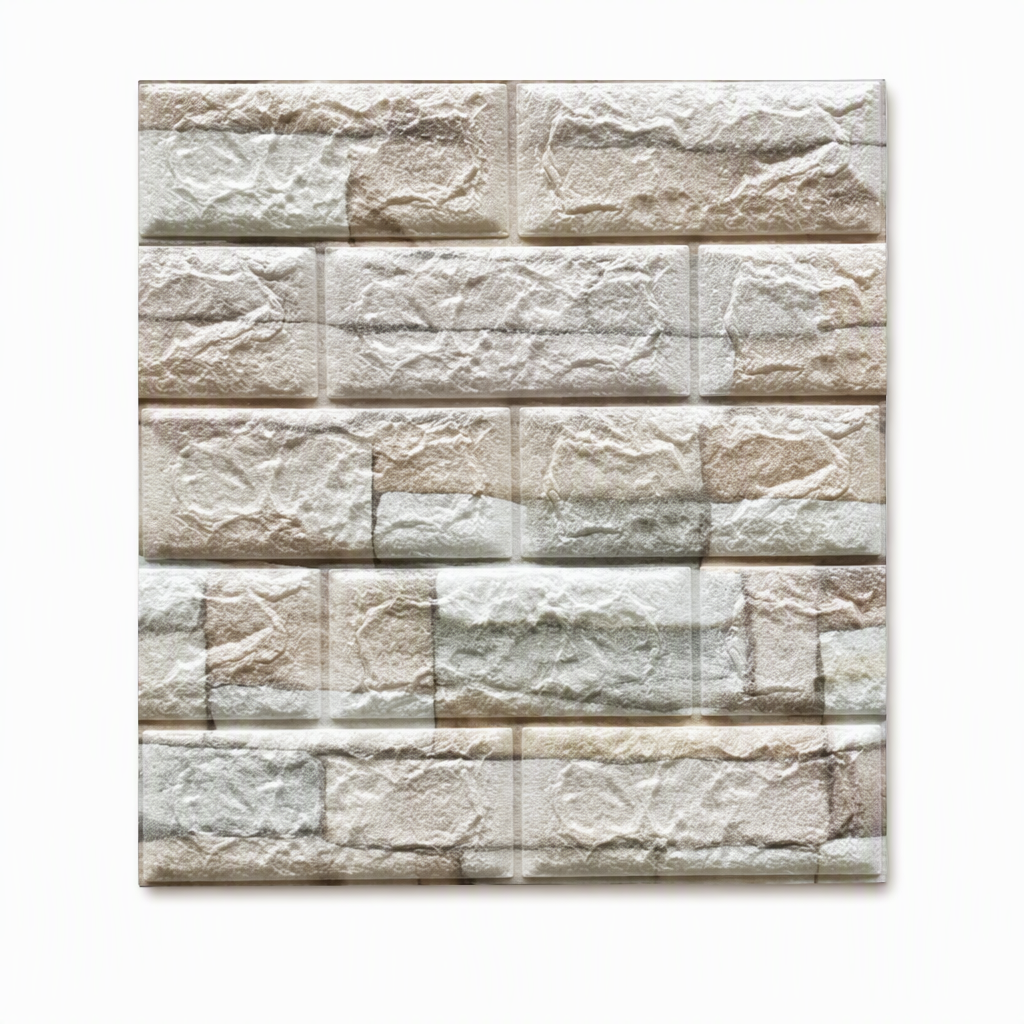 📢📢 50% OFF🏡3D Self-Adhesive Wall Panels – Realistic Brick Design, Waterproof & Cushioned XPE Foam, 16 Colors & 3 Sizes