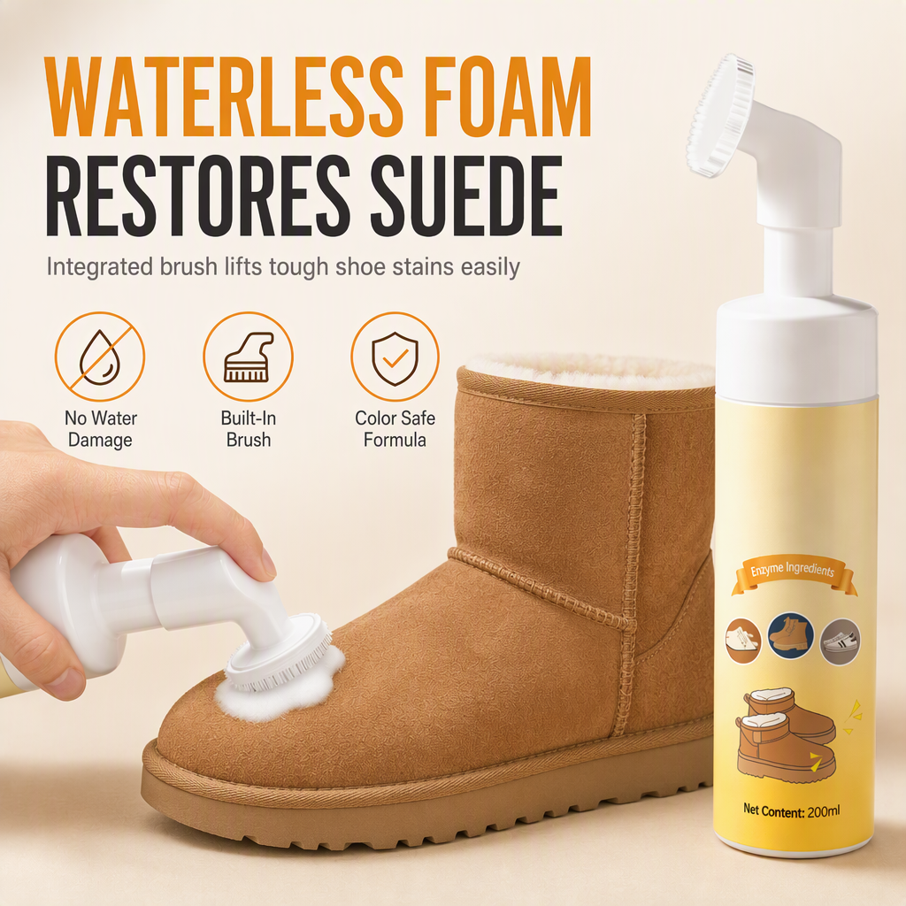 👟 Suede & Nubuck Cleaning Foam | 200ml