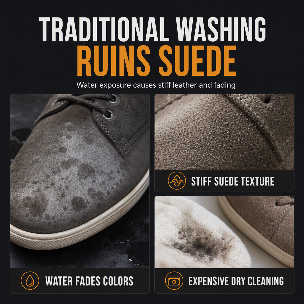 👟 Suede & Nubuck Cleaning Foam | 200ml
