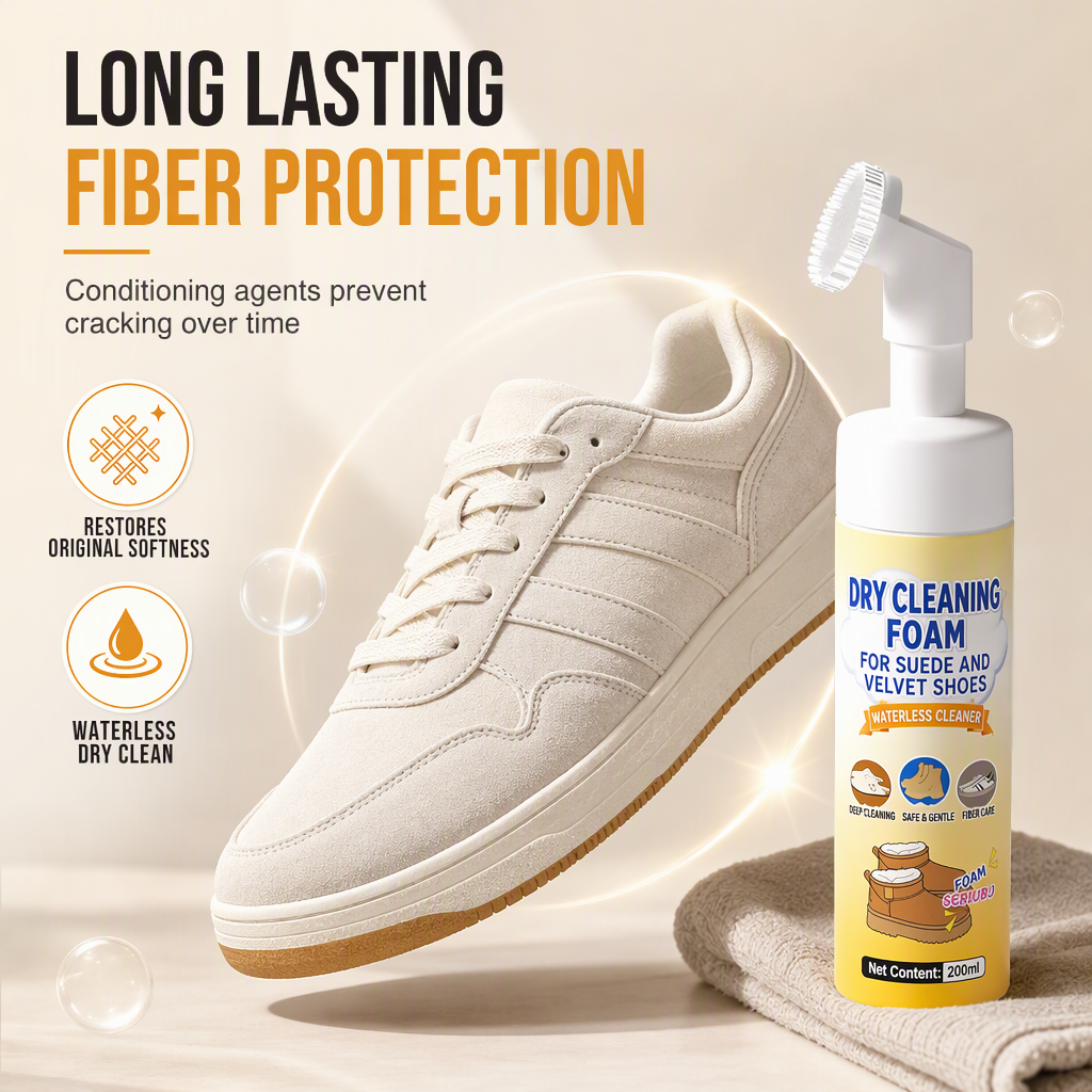 👟 Suede & Nubuck Cleaning Foam | 200ml