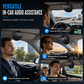 🚗55% OFF NOW! Careluxpro SP11 Car Sun Visor Bluetooth Hands Free Speakerphone, Vibration Auto Power On, A2DP Music Streaming, Caller ID Voice Prompt, Bluetooth 5.0 Visor Mount Speaker for Safe Driving Calls