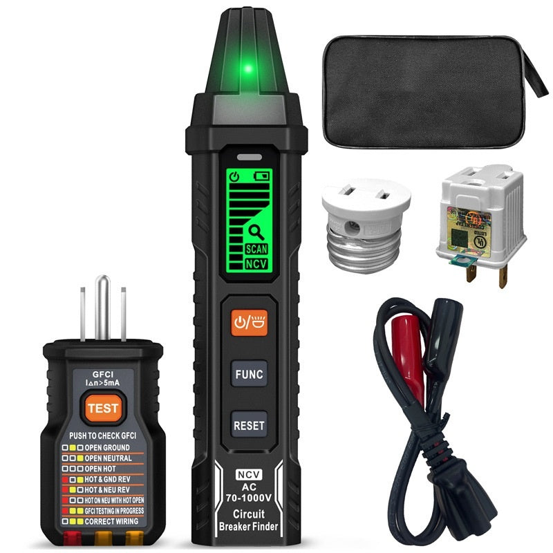 ⏳Limited time – 50% OFF⏰✨⚡️Digital Circuit Breaker Finder with Socket Tester