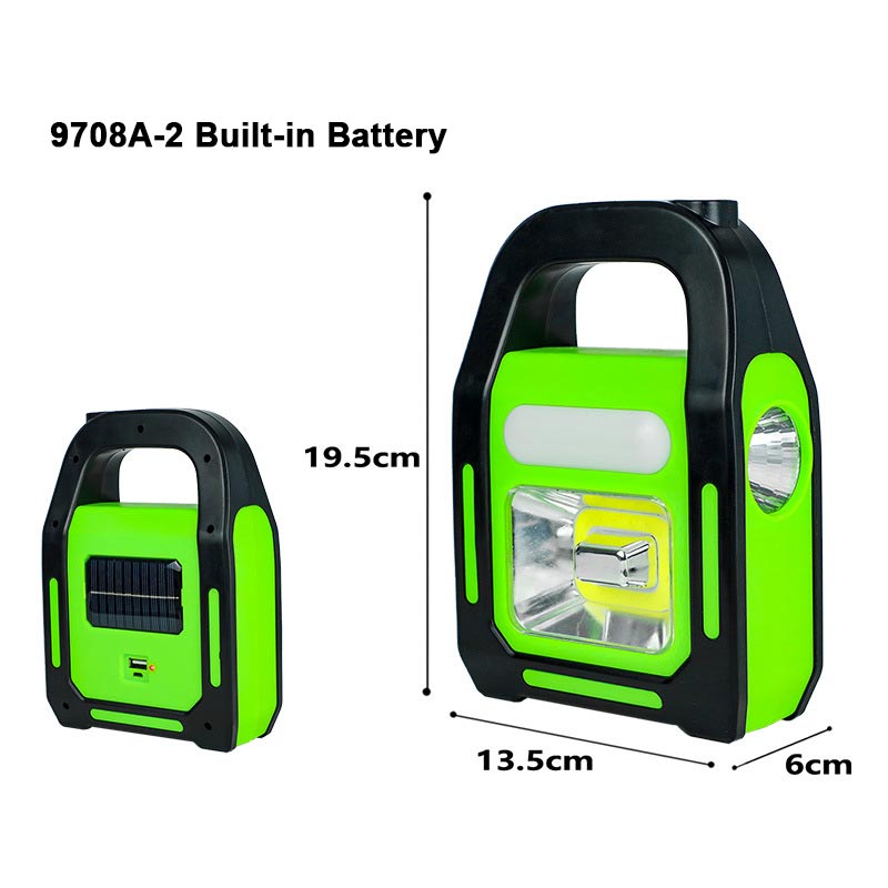 Handheld COB Solar Working LED Lamp