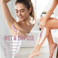 🩷LAST DAY PROMOTION - 50%OFF🩷Electric Bikini Trimmer for Women, Rechargeable 2 in 1 Body & Facial Hair Removal
