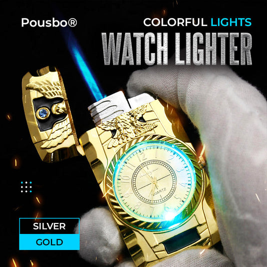 【?Mother's Day Gift】Colorful Lights Watch Lighter